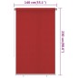 vidaXL Tenda a Rullo per Esterni 140x230 cm Rossa HDPE vidaXL Tenda a Rullo per Esterni 140x230 cm Rossa HDPE