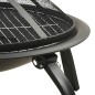 vidaXL Braciere e Barbecue 2 in 1 con Attizzatoio 56x56x49 cm Acciaio vidaXL Braciere e Barbecue 2 in 1 con Attizzatoio 56x56x49 cm Acciaio