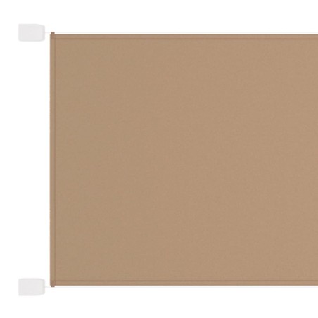 vidaXL Paravento Verticale Tortora 180x600 cm in Tessuto Oxford
