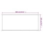 vidaXL Paravento Verticale Tortora 180x600 cm in Tessuto Oxford