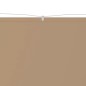 vidaXL Paravento Verticale Tortora 200x270 cm in Tessuto Oxford
