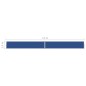 vidaXL Tenda Laterale Retrattile per Patio 140x1200 cm Blu vidaXL Tenda Laterale Retrattile per Patio 140x1200 cm Blu