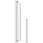 vidaXL Tenda Laterale Retrattile per Patio 220x300 cm Crema vidaXL Tenda Laterale Retrattile per Patio 220x300 cm Crema