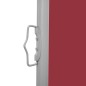 vidaXL Tenda Laterale Retrattile per Patio 170x1200 cm Rossa vidaXL Tenda Laterale Retrattile per Patio 170x1200 cm Rossa