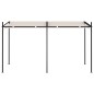 vidaXL Gazebo con Tetto Retrattile 400x300x233 cm Crema vidaXL Gazebo con Tetto Retrattile 400x300x233 cm Crema