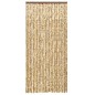 vidaXL Zanzariera Beige e Marrone 90x220 cm Ciniglia