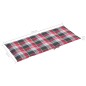 Sedie da Giardino Reclinabili 2 pz con Cuscini Massello Acacia Sedie da Giardino Reclinabili 2 pz con Cuscini Massello Acacia
