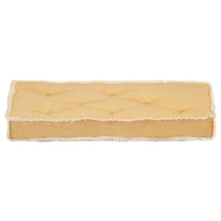 vidaXL Cuscino per Divano in Pallet Giallo 73x40x7 cm