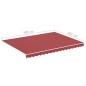 vidaXL Tessuto di Ricambio per Tenda da Sole Rosso Borgogna 4x3 m vidaXL Tessuto di Ricambio per Tenda da Sole Rosso Borgogna 4x3 m