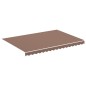 vidaXL Tessuto di Ricambio per Tenda da Sole Marrone 3,5x2,5 m vidaXL Tessuto di Ricambio per Tenda da Sole Marrone 3,5x2,5 m