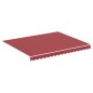 vidaXL Tessuto di Ricambio per Tenda da Sole Rosso Borgogna 3x2,5 m vidaXL Tessuto di Ricambio per Tenda da Sole Rosso Borgogna 3x2,5 m