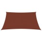 vidaXL Parasole a Vela Oxford Rettangolare 3x4,5 m Terracotta