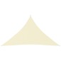 vidaXL Parasole a Vela Oxford Triangolare 5x5x6 m Crema vidaXL Parasole a Vela Oxford Triangolare 5x5x6 m Crema