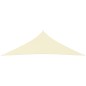 vidaXL Parasole a Vela Oxford Triangolare 5x5x6 m Crema vidaXL Parasole a Vela Oxford Triangolare 5x5x6 m Crema
