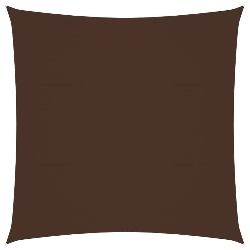 vidaXL Vela Parasole in Tela Oxford Quadrata 2x2 m Marrone vidaXL Vela Parasole in Tela Oxford Quadrata 2x2 m Marrone