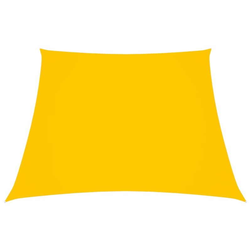 vidaXL Parasole a Vela in Tela Oxford a Trapezio 3/4x3 m Giallo vidaXL Parasole a Vela in Tela Oxford a Trapezio 3/4x3 m Giallo
