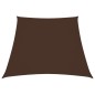vidaXL Parasole a Vela in Tela Oxford a Trapezio 3/5x4 m Marrone vidaXL Parasole a Vela in Tela Oxford a Trapezio 3/5x4 m Marrone