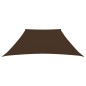 vidaXL Parasole a Vela in Tela Oxford a Trapezio 3/5x4 m Marrone vidaXL Parasole a Vela in Tela Oxford a Trapezio 3/5x4 m Marrone