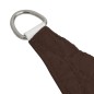 vidaXL Parasole a Vela in Tela Oxford a Trapezio 3/5x4 m Marrone vidaXL Parasole a Vela in Tela Oxford a Trapezio 3/5x4 m Marrone