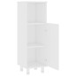 vidaXL Set Mobili da Bagno 4 pz Bianco in Truciolato vidaXL Set Mobili da Bagno 4 pz Bianco in Truciolato