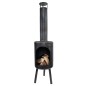 Esschert Design Stufa da Esterno Rotonda Nera Esschert Design Stufa da Esterno Rotonda Nera