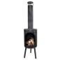 Esschert Design Stufa da Esterno Rotonda Nera Esschert Design Stufa da Esterno Rotonda Nera