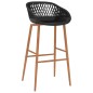 vidaXL Set da Bar 5 pz Bianco e Nero vidaXL Set da Bar 5 pz Bianco e Nero