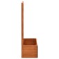 vidaXL Fioriera con Traliccio Arancione 50x25x90 cm Massello di Abete vidaXL Fioriera con Traliccio Arancione 50x25x90 cm Massello di Abete