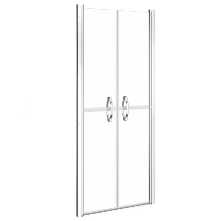 vidaXL Porta per Doccia in ESG Trasparente 71x190 cm
