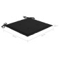 Sedie da Giardino Pieghevoli 4pz con Cuscini in Massello Acacia Sedie da Giardino Pieghevoli 4pz con Cuscini in Massello Acacia