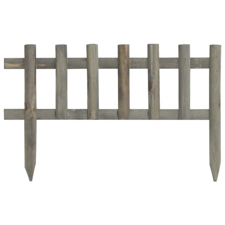 vidaXL Bordature per Prato 10 pz in Legno di Abete 4,4 m