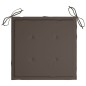 vidaXL Sedie da Giardino Pieghevoli 2pz con Cuscini in Massello Acacia vidaXL Sedie da Giardino Pieghevoli 2pz con Cuscini in Massello Acacia