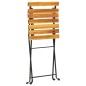 vidaXL Sedie da Bistro Pieghevoli 4 pz in Legno Massello d'Acacia vidaXL Sedie da Bistro Pieghevoli 4 pz in Legno Massello d'Acacia