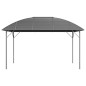 vidaXL Gazebo con Tetto ad Arco 3x4 m Antracite vidaXL Gazebo con Tetto ad Arco 3x4 m Antracite