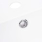 vidaXL Lavabo da Incasso 805x460x105 mm in SMC Bianco
