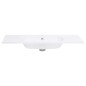 vidaXL Lavabo da Incasso 605x460x105 mm in SMC Bianco