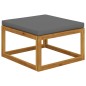 vidaXL Set Divani da Giardino 7 pz con Cuscini in Massello di Acacia vidaXL Set Divani da Giardino 7 pz con Cuscini in Massello di Acacia