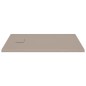 vidaXL Piatto Doccia in SMC Marrone 100x80 cm