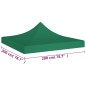 vidaXL Tetto per Tendone per Feste 2x2 m Verde 270 g/m² vidaXL Tetto per Tendone per Feste 2x2 m Verde 270 g/m²