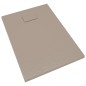 vidaXL Piatto Doccia in SMC Marrone 100x70 cm vidaXL Piatto Doccia in SMC Marrone 100x70 cm