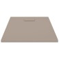 vidaXL Piatto Doccia in SMC Marrone 100x70 cm vidaXL Piatto Doccia in SMC Marrone 100x70 cm
