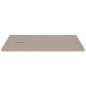 vidaXL Piatto Doccia in SMC Marrone 100x70 cm vidaXL Piatto Doccia in SMC Marrone 100x70 cm