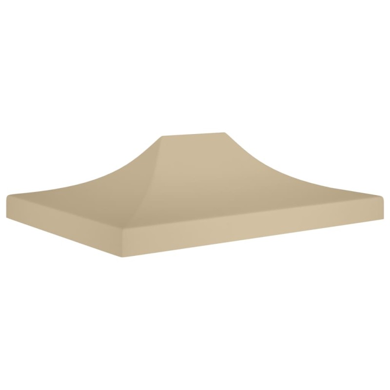 vidaXL Tetto per Tendone per Feste 4,5x3 m Beige 270 g/m² vidaXL Tetto per Tendone per Feste 4,5x3 m Beige 270 g/m²