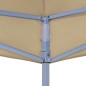 vidaXL Tetto per Tendone per Feste 4,5x3 m Beige 270 g/m² vidaXL Tetto per Tendone per Feste 4,5x3 m Beige 270 g/m²