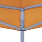 vidaXL Tetto per Tendone per Feste 2x2 m Arancione 270 g/m² vidaXL Tetto per Tendone per Feste 2x2 m Arancione 270 g/m²