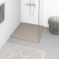 vidaXL Piatto Doccia in SMC Marrone 80x80 cm vidaXL Piatto Doccia in SMC Marrone 80x80 cm