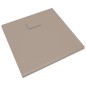 vidaXL Piatto Doccia in SMC Marrone 80x80 cm vidaXL Piatto Doccia in SMC Marrone 80x80 cm