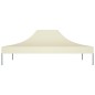 vidaXL Tetto per Tendone per Feste 4,5x3 m Crema 270 g/m² vidaXL Tetto per Tendone per Feste 4,5x3 m Crema 270 g/m²