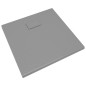 vidaXL Piatto Doccia in SMC Grigio 80x80 cm vidaXL Piatto Doccia in SMC Grigio 80x80 cm