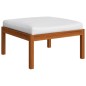 vidaXL Set Divani da Giardino 7 pz con Cuscini Crema Massello Acacia vidaXL Set Divani da Giardino 7 pz con Cuscini Crema Massello Acacia